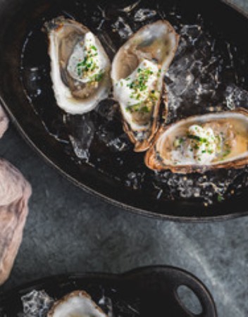 Oysters with Thai Mignonette